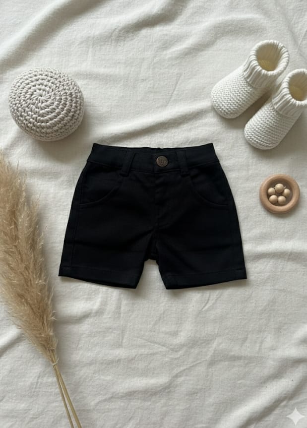 Haven Black Shorts