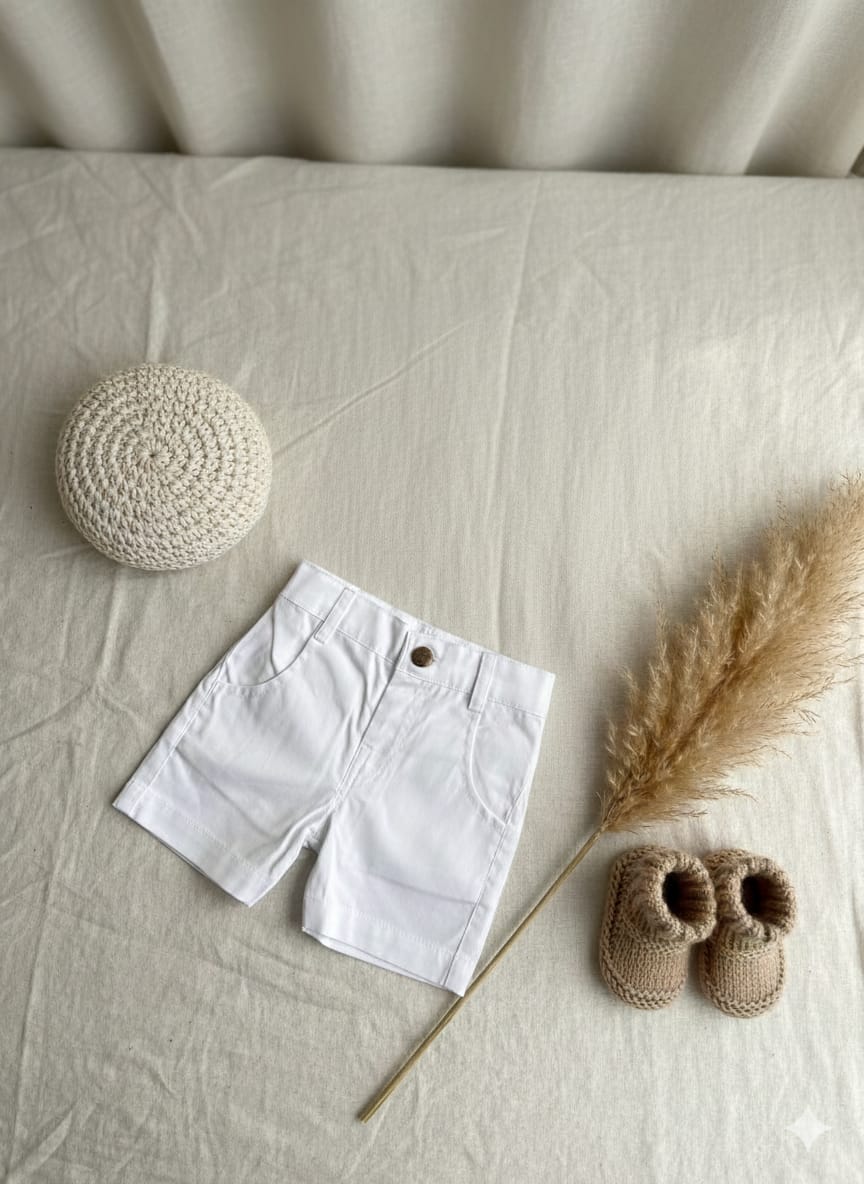 Haven White Shorts