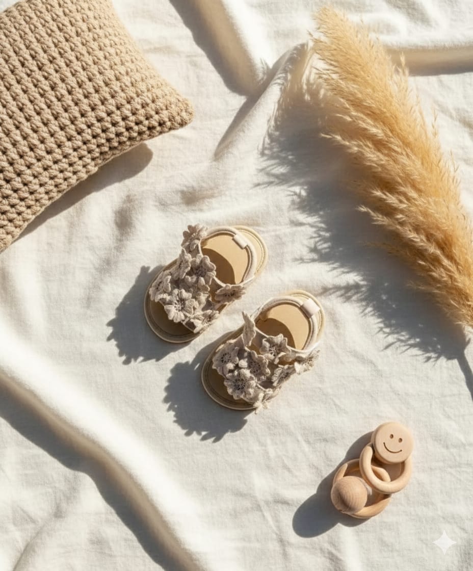 Deya Beige Sandals
