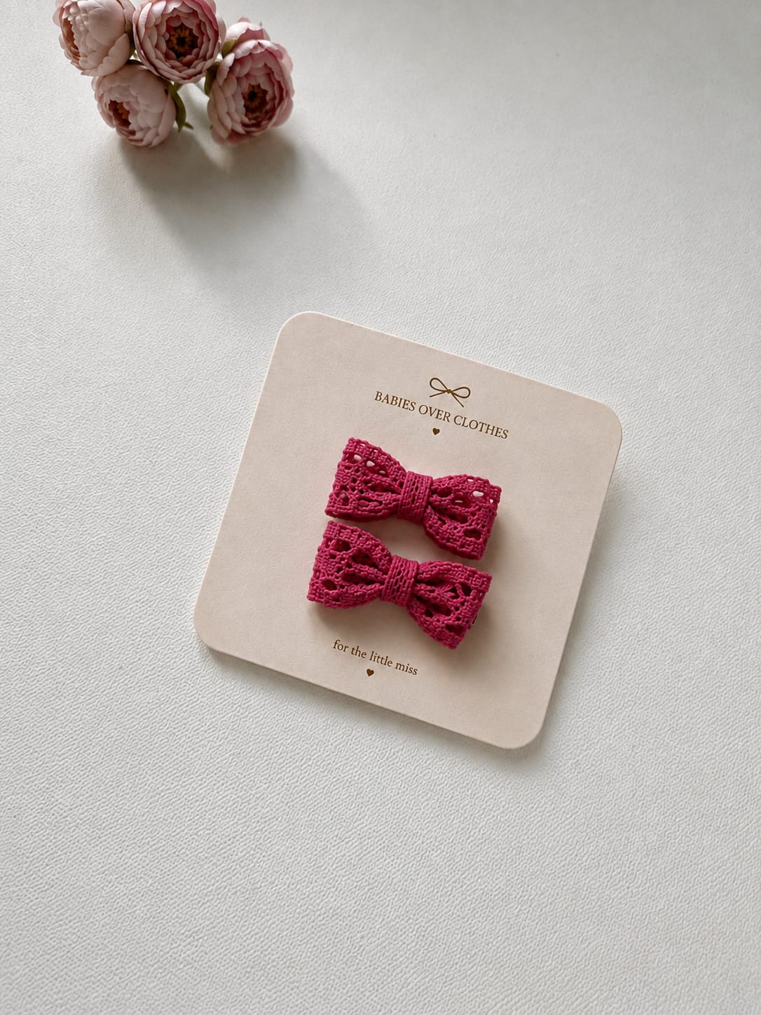 Jeni Pink Barrettes
