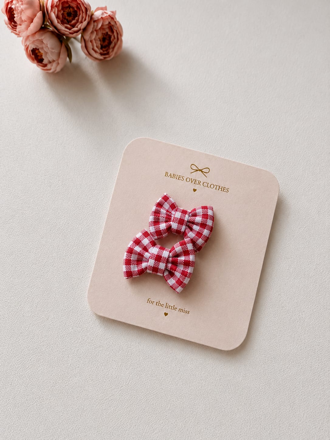Reo Red Barrettes